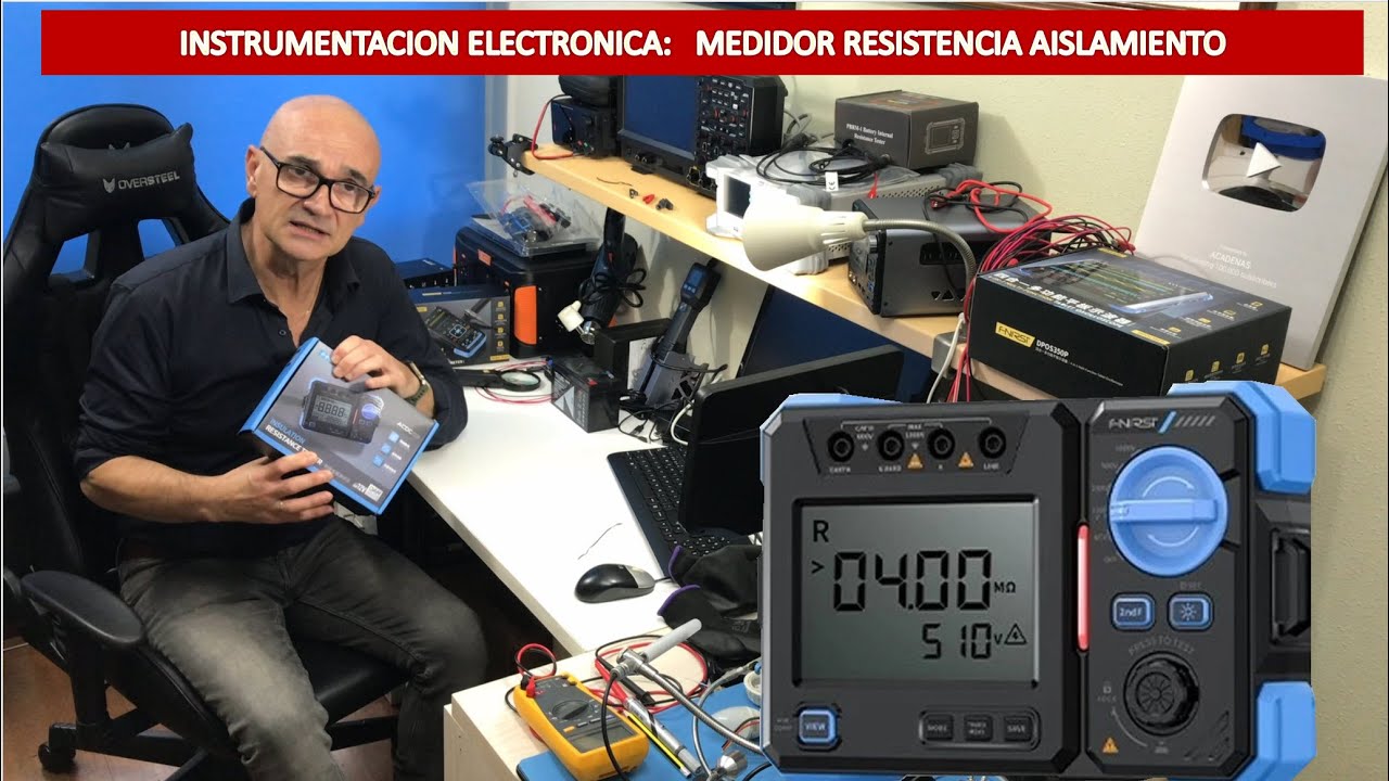 Medidor Aislamiento MRT1050 FNIRSI