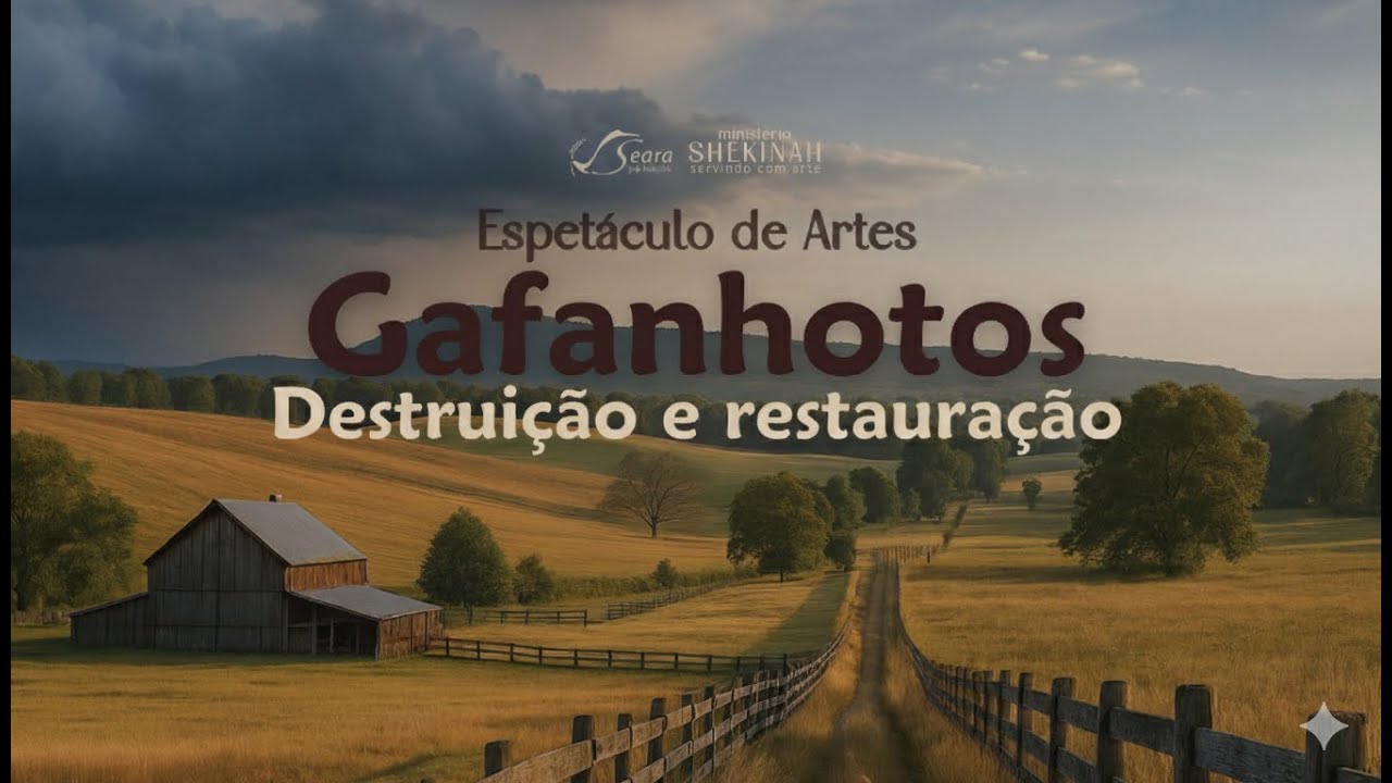 Espetáculo Gafanhotos destruição e restauração - Shekinah 2025