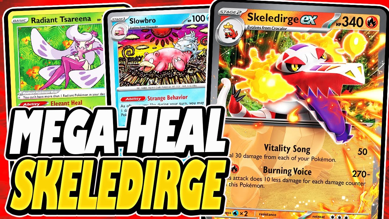 IMPOSSIBLE to KO??? | Skeledirge ex Deck Profile Pokemon TCG Live Paldea Evolved