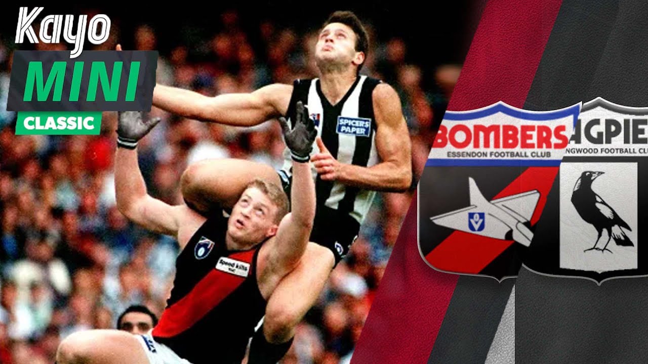 1995 First Anzac Day Game | Essendon vs Collingwood - AFL Kayo Mini