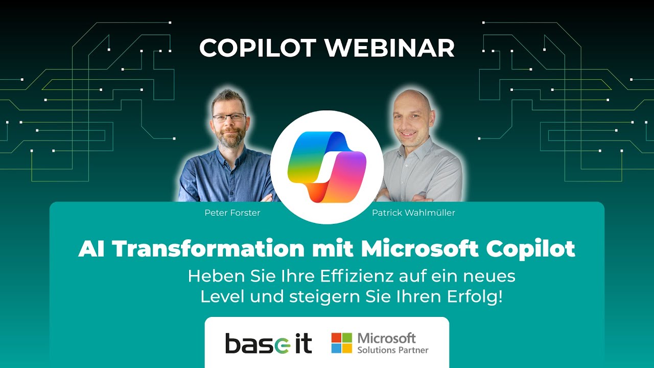 base-IT Webcast: AI Transformation mit Microsoft Copilot