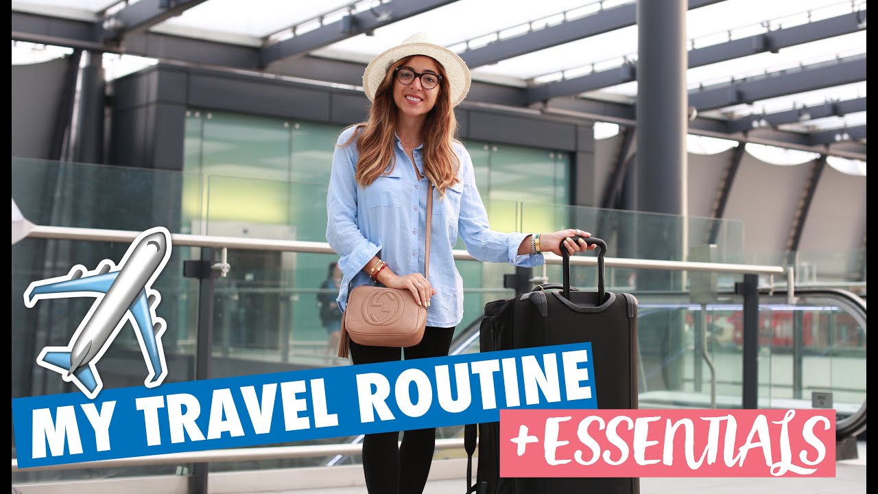 My Travel Routine + Flight Essentials! ✈ Amelia Liana