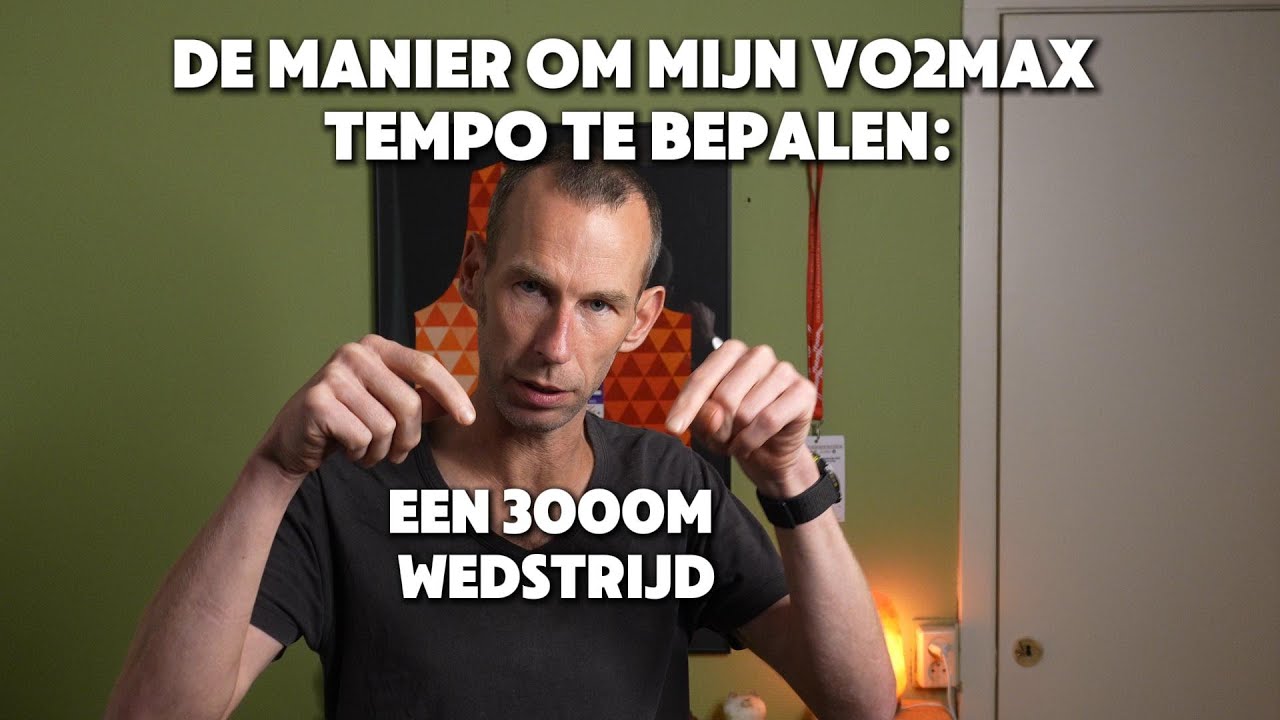 De manier om mijn VO2max tempo te bepalen