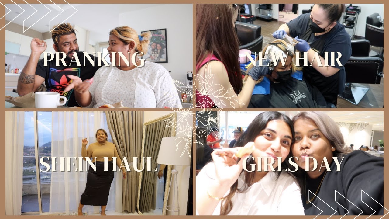 Pranks, New Hair, Girls Day Out & Shein Haul :) | Ash Edward