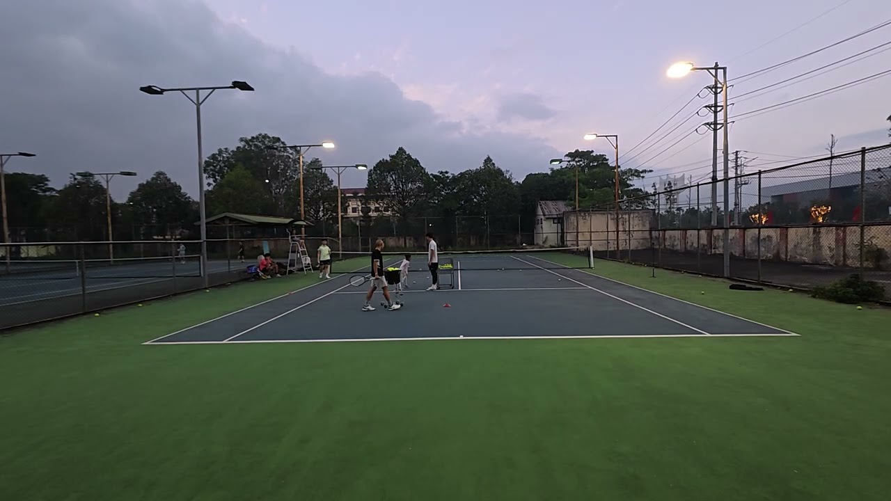 Tập luyện Tennis Ninh Bình 13-02-2026