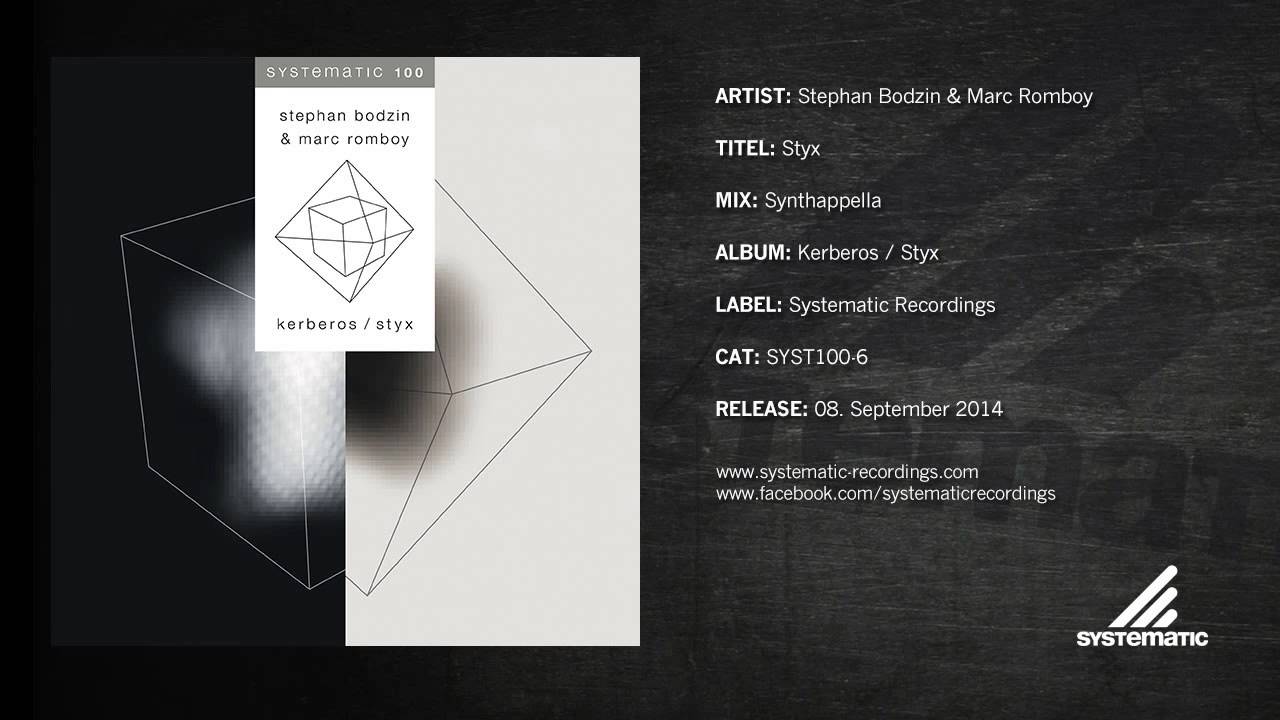 Stephan Bodzin & Marc Romboy - Styx (Synthappella)