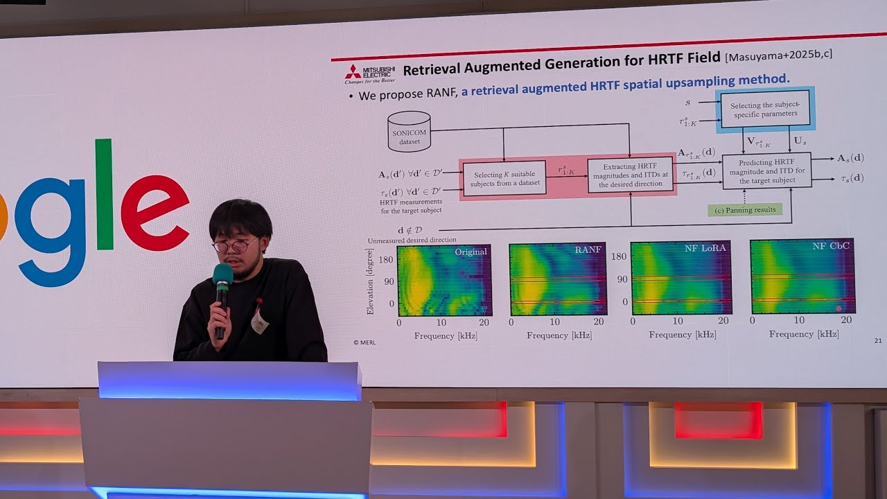 SANE2025 | Yoshiki Masuyama - Neural Fields for Spatial Audio Modeling