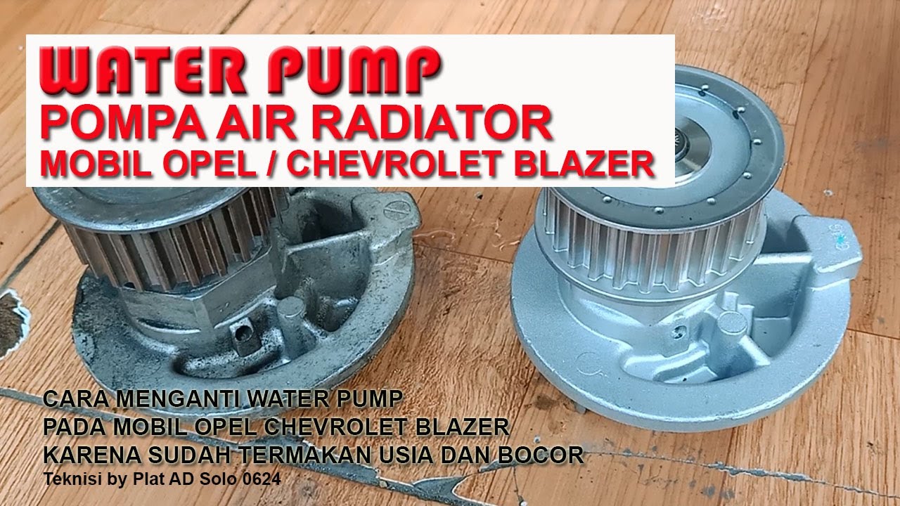 Water Pump Opel Chevrolet Blazer