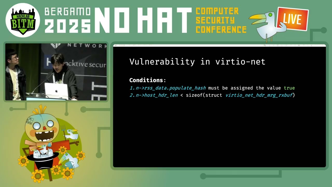 No Hat 2025 - Y. Jia, X. Lei - DarkKiller: A QEMU/KVM Black Box Escape via Virtio Devices