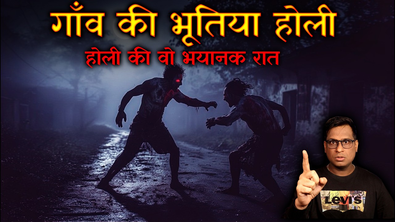 गाँव की भूतिया होली 😱😱| Gaanv ki Bhutiya Holi | Horror Story