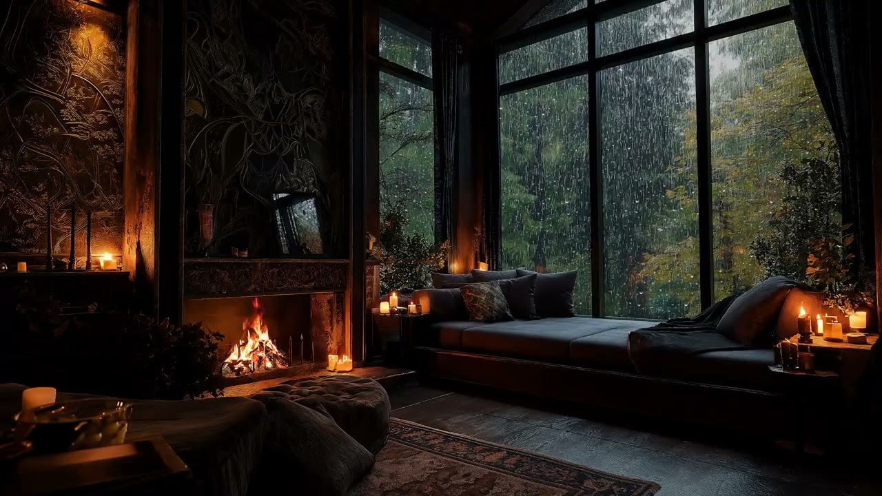 3 Hours Rain for Deep Sleep 🌧️ Insomnia & Anxiety Relief