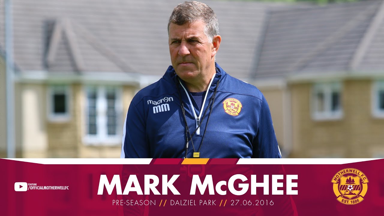 Mark McGhee 1st day of pre-season
