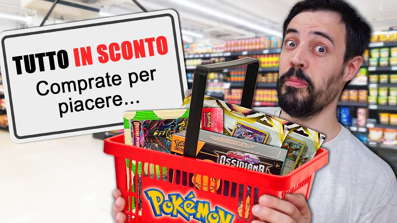 Ho Fatto IL PIENO di Carte Pokémon COSTOSE in OFFERTA al SUPERMERCATO