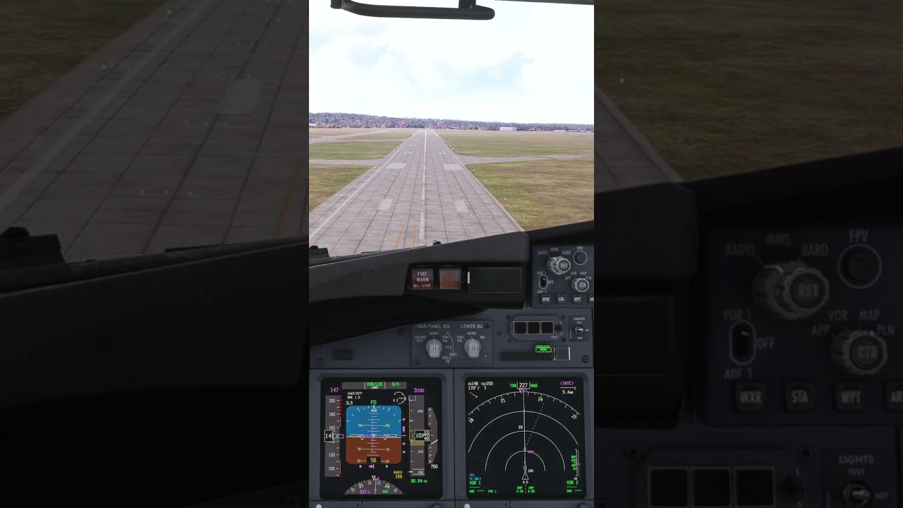 PMDG 737-800 | Landing | KLIT | Little Rock |  #aviation #msfs2020 #pmdg737 #littlerock #arkansas