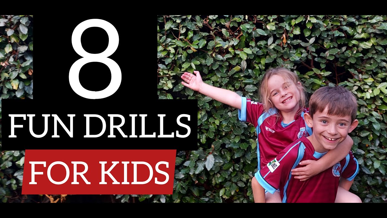 Fun Drills For Kids | U5, U6, U7, U8, U9 | 👇*Free Session Plans*👇| Football Coaching for Kids