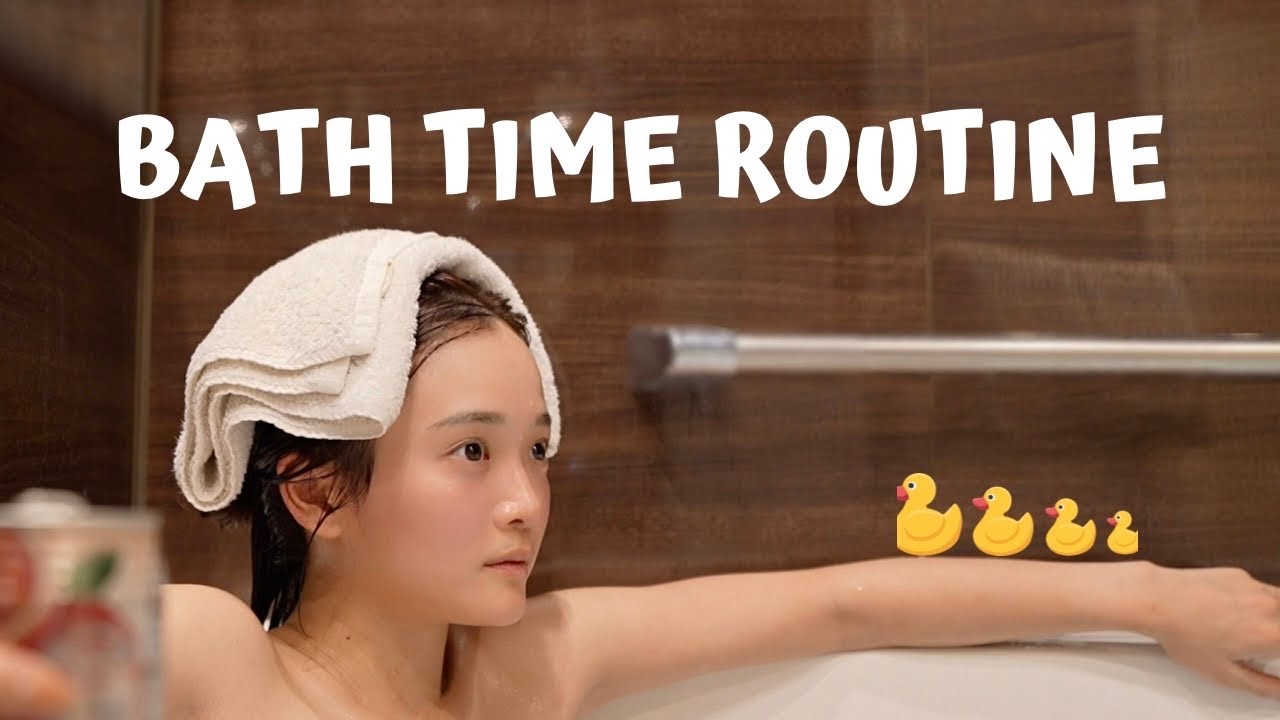 【バスタイムルーティン】初！私の至福のお風呂時間🛀🫧🍸