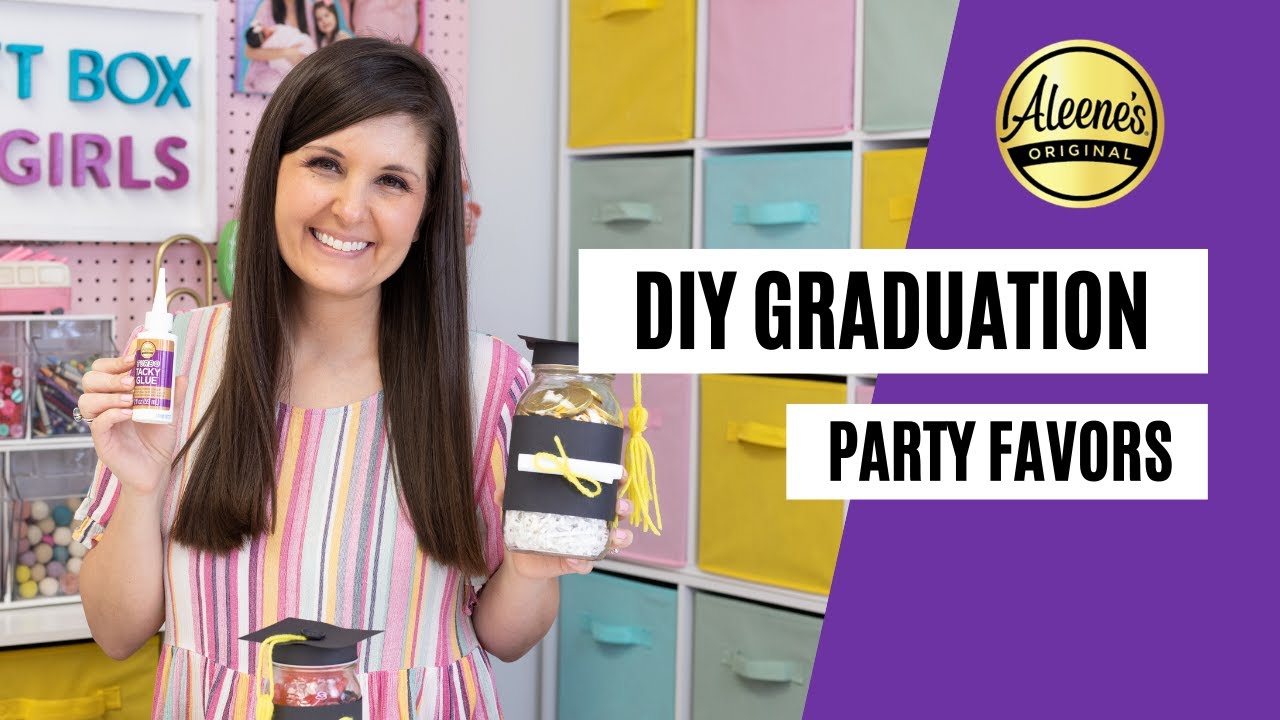 Easy DIY Graduation Party Favors
