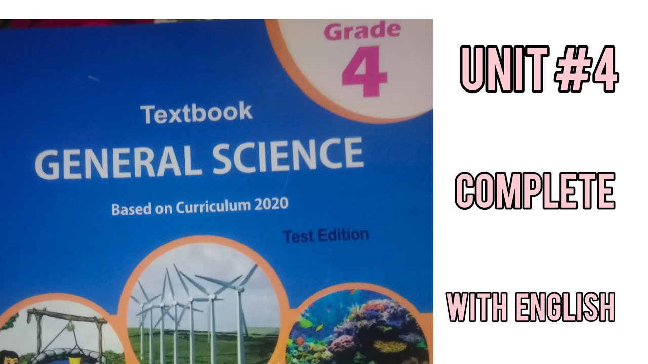 Class iv General Science lecture no 5. Complete chapter no 4. #kpk #kpktextbook #education #book