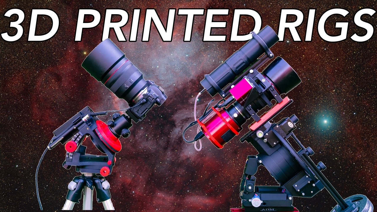 Can You 3D Print Your Next Astro Rig?