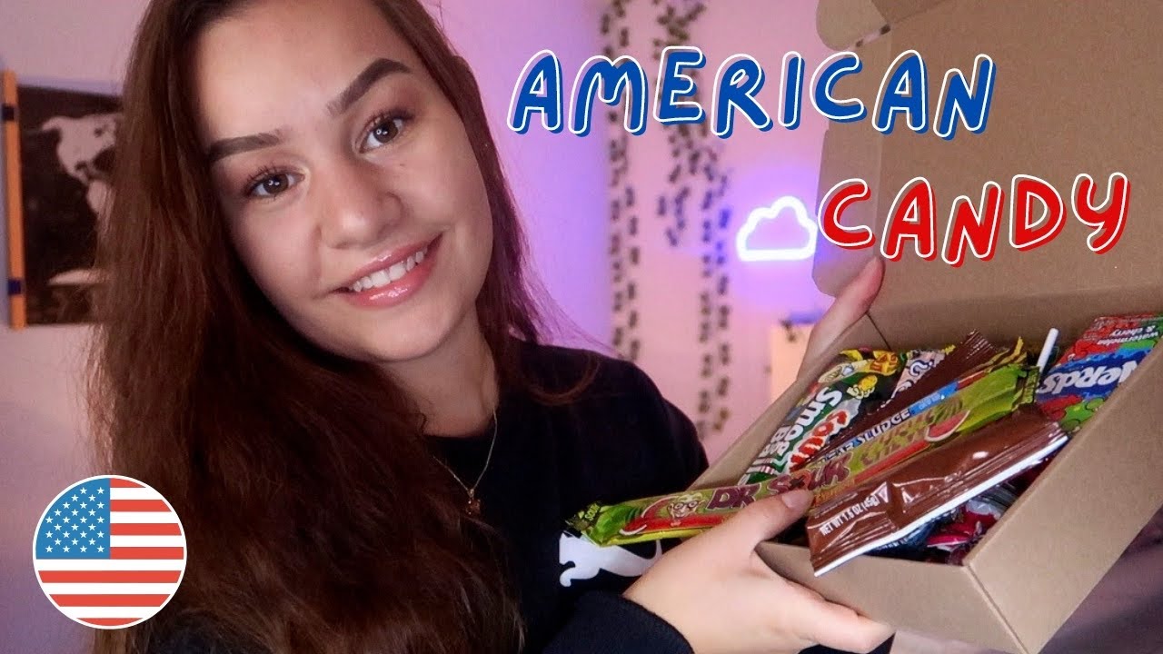 [ASMR] Ich probiere Süßigkeiten aus den USA 🇺🇸🍭 | ASMR Marlife