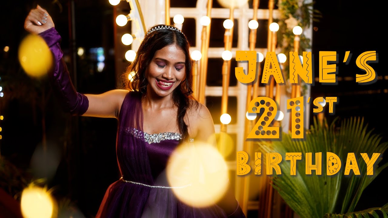 Jane's  21st Birthday | Cinematic Highlights | Goa | 2023