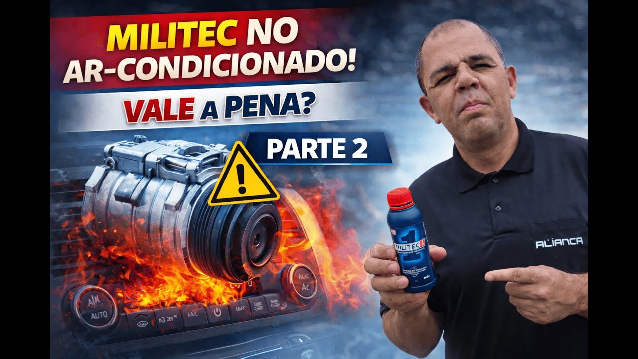 Militec no Ar-Condicionado Gela Mais em Sistema Ruim? | Teste Real – Parte 2