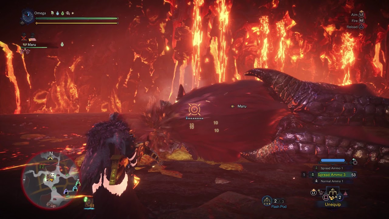 【MHW】 9★ Arch Tempered Teostra Solo Spread 3 HBG 3:53