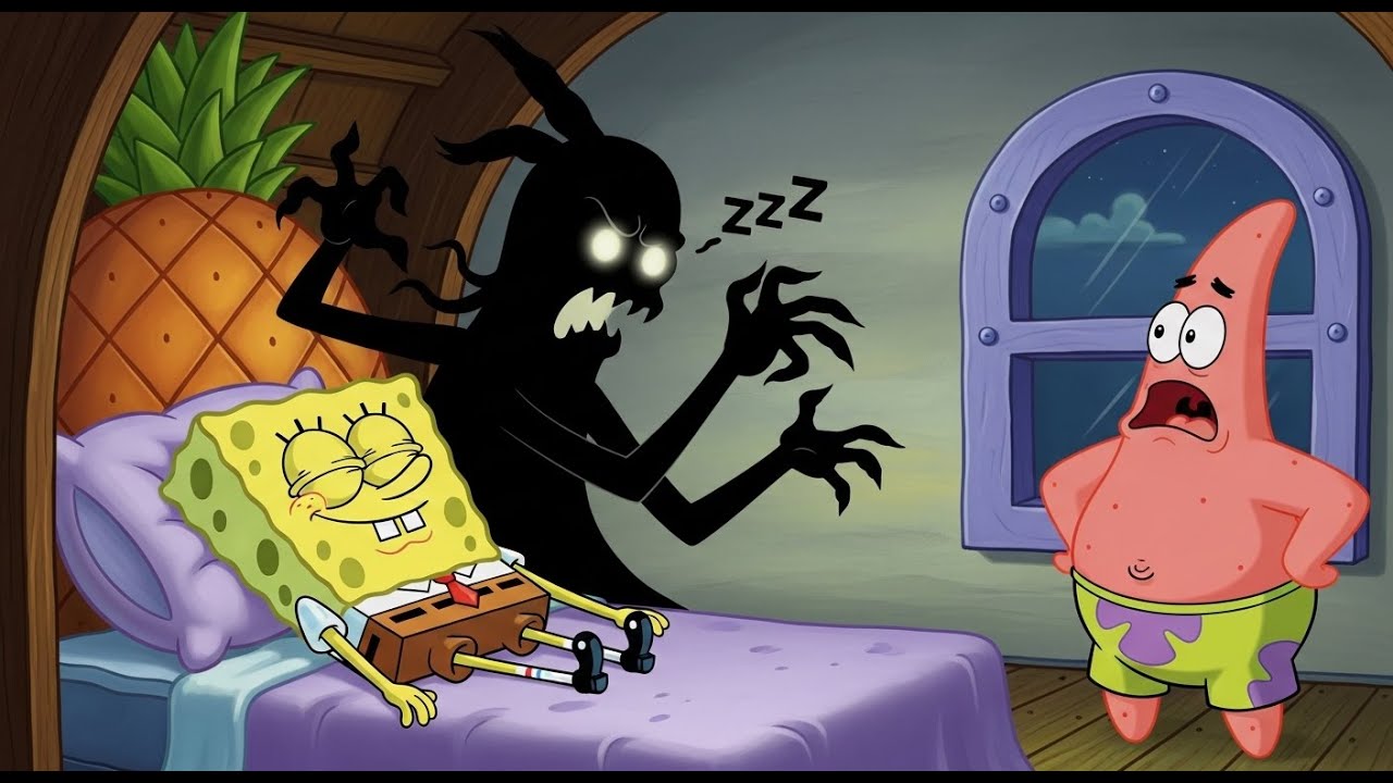 SpongeBob's Shadow Talks to Patrick