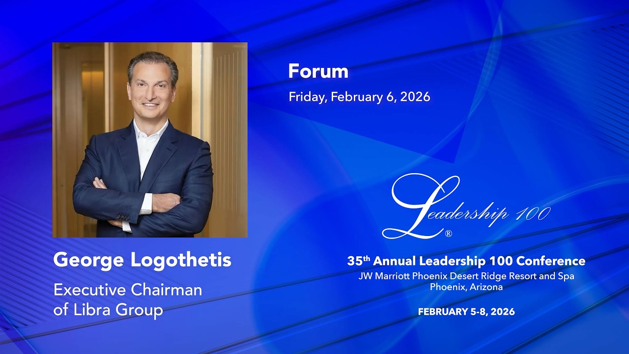 Friday Forum Presentation by George Logothetis, Executive Chairman of Libra Group