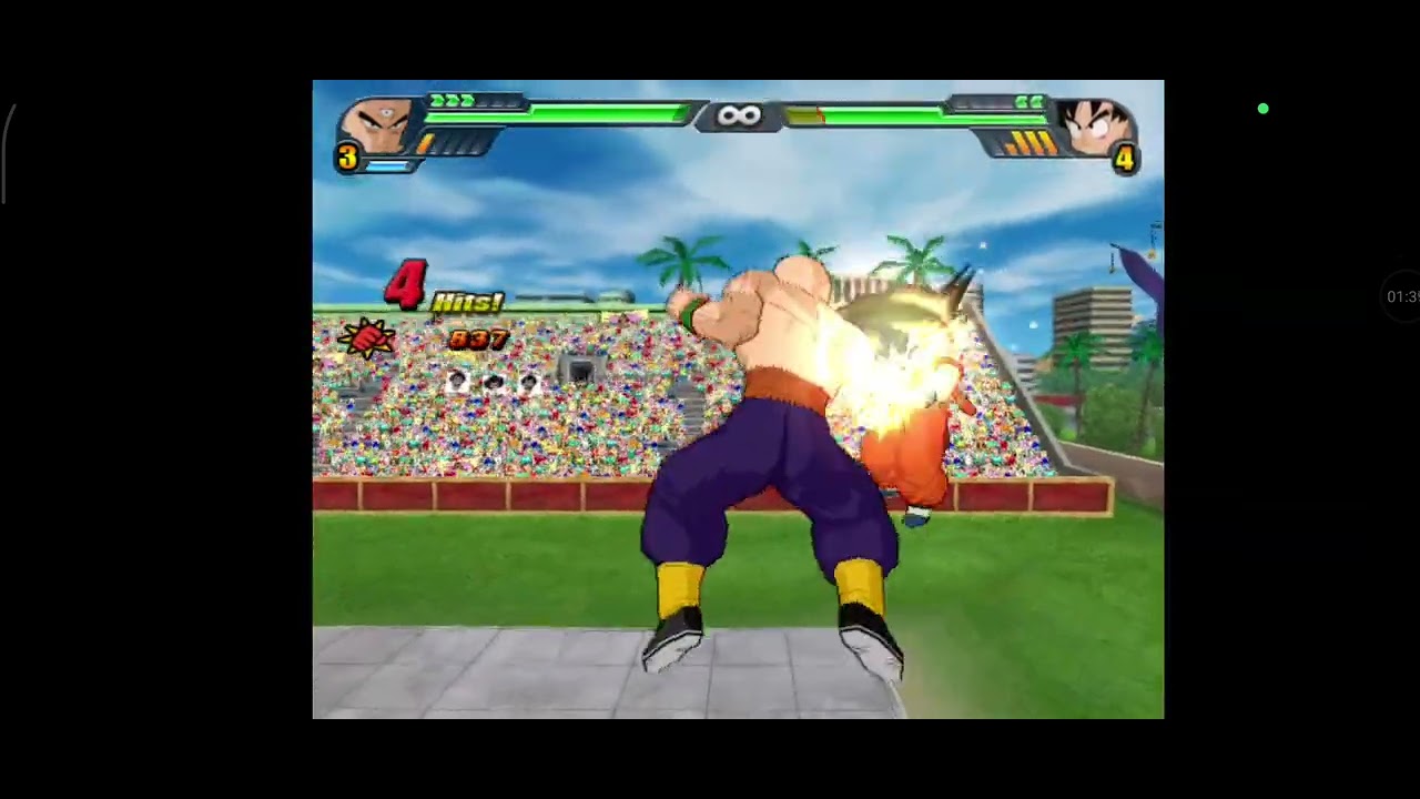 Tenshiran vs goku