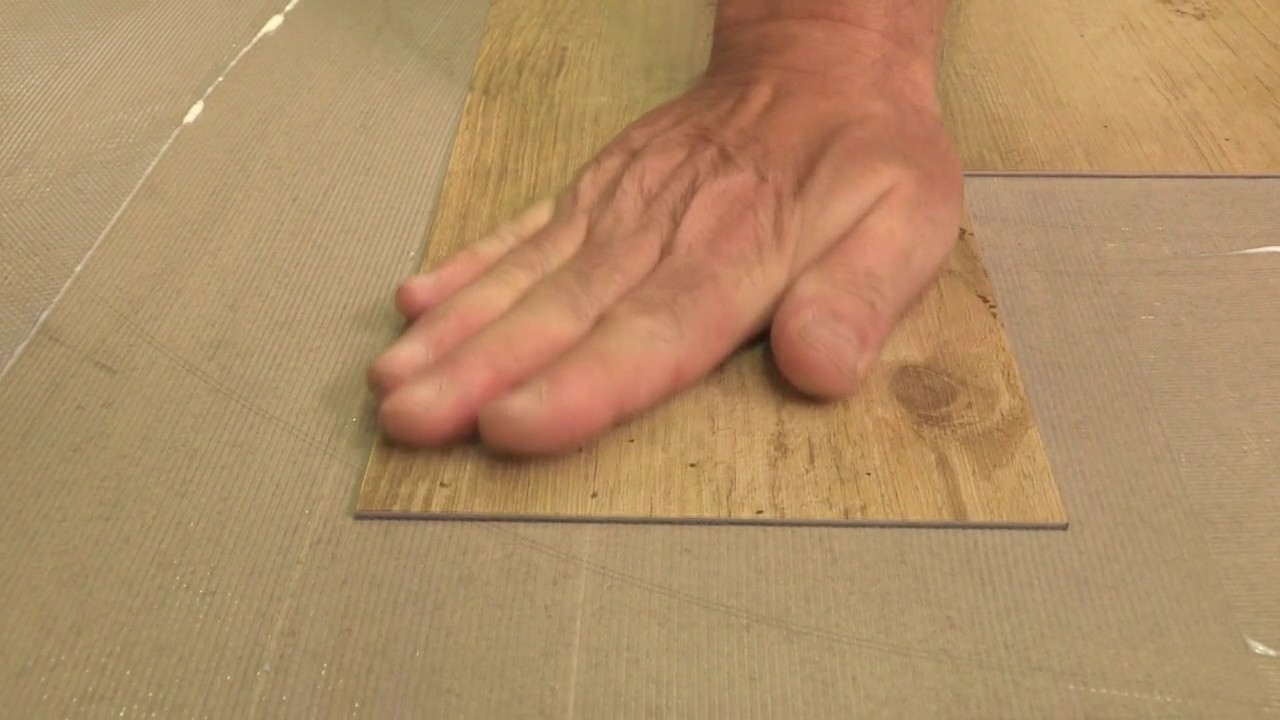 Lvt Installation using F Ball F49 Adhesive