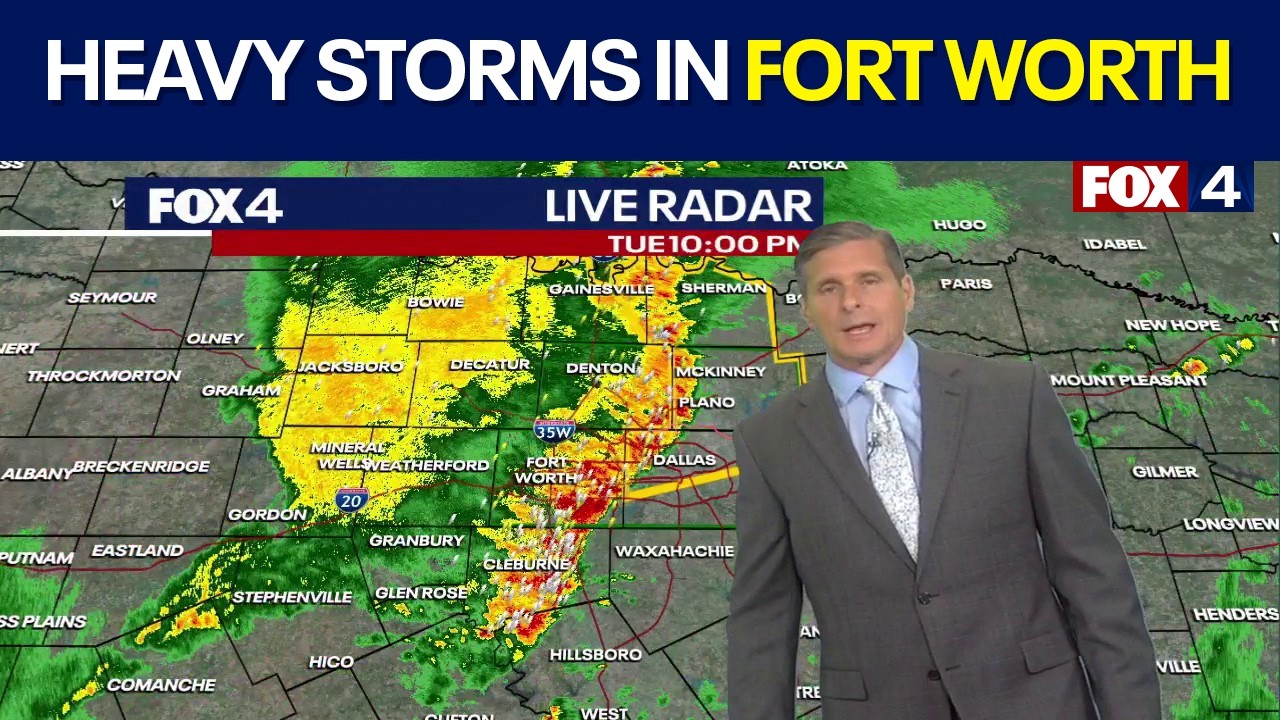 Dallas weather: Heavy storms cut across Tarrant County