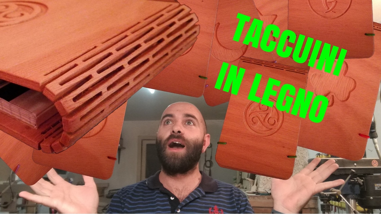 Oggetti da Mercatino #3 - Taccuini in Legno