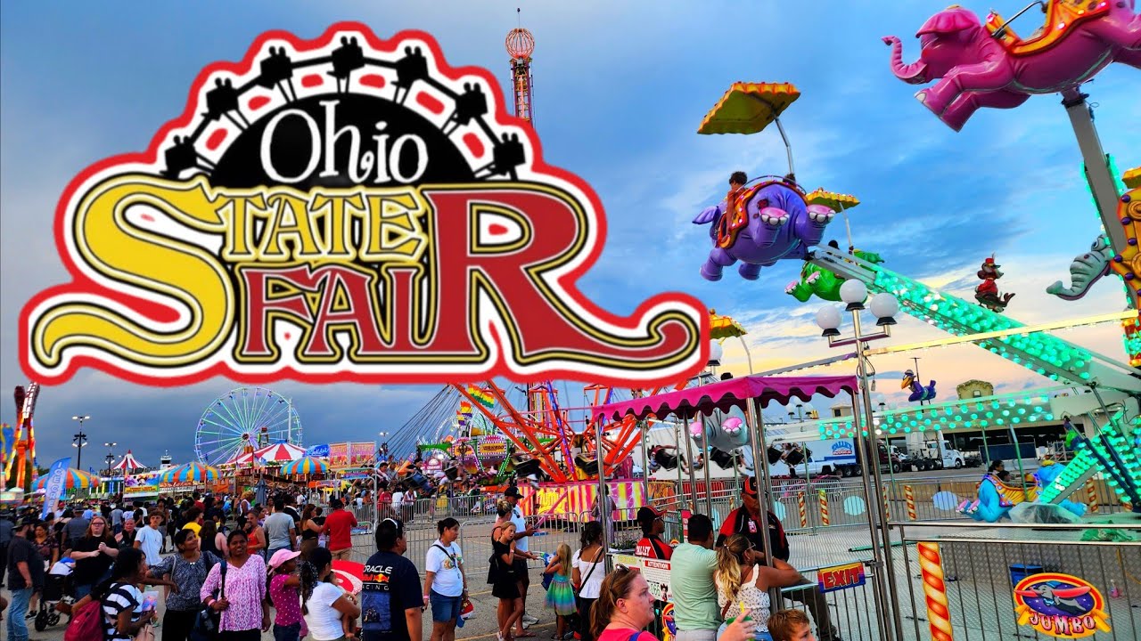 OHIO STATE FAIR 2025 w / Catherine Hickland Weird Foods  & 15ft Talking SMOKEY BEAR!