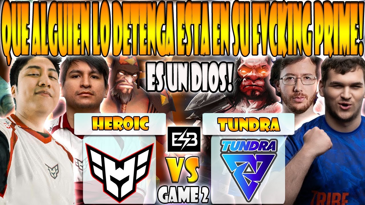 HEROIC vs TUNDRA BO3[GAME 2]WISPER, SCOFIELD, DAVAI vs PURE, BZM, 33-PGL WALLACHIA SEASON 6-DOTA-ESB