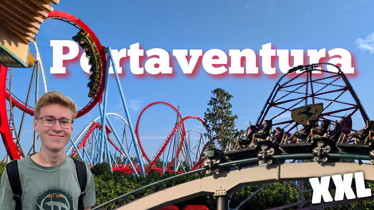 ERSTBESUCH in SPANIENS BESTEM FREIZEITPARK | PortaVentura | XXL Vlog