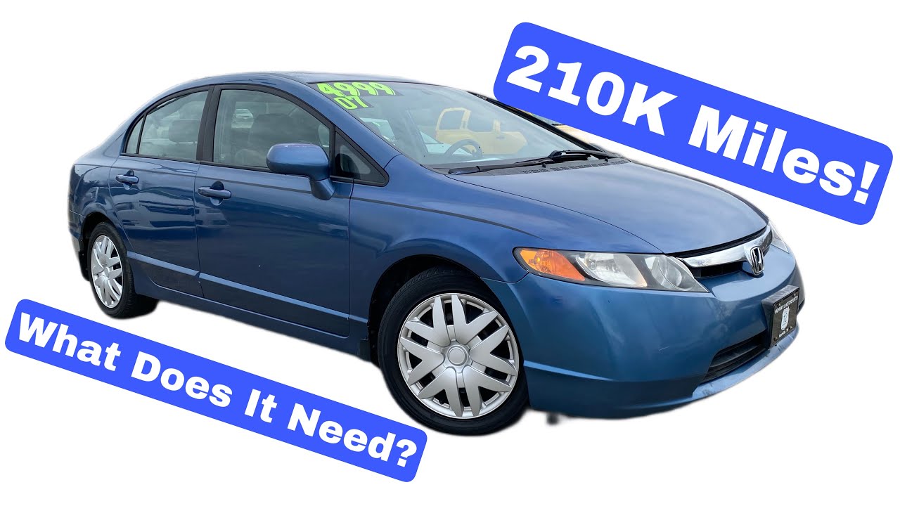Тест-драйв и обзор Honda Civic LX 2007 года от первого лица
