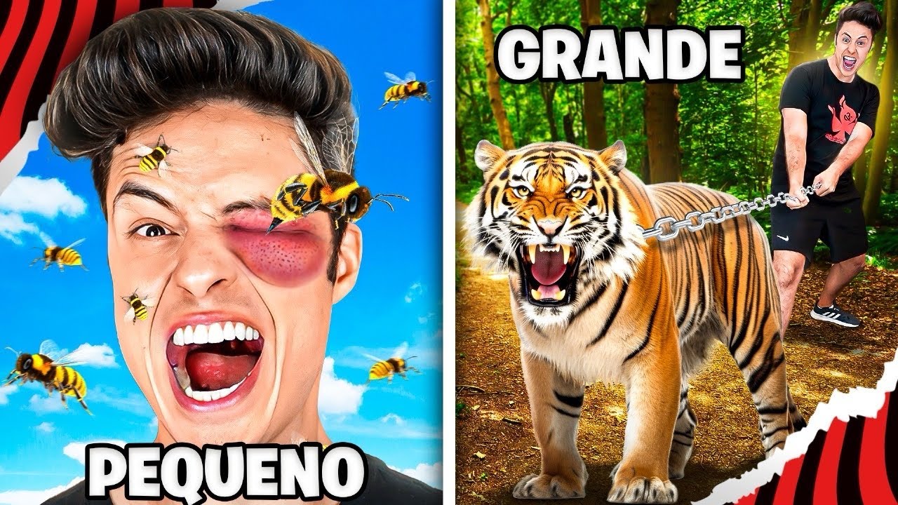 A CADA RODADA O ANIMAL CRESCE