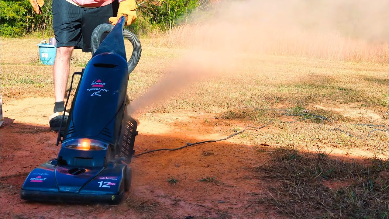 Bissell Powerforce Bagged 3552 Vacuum Destruction