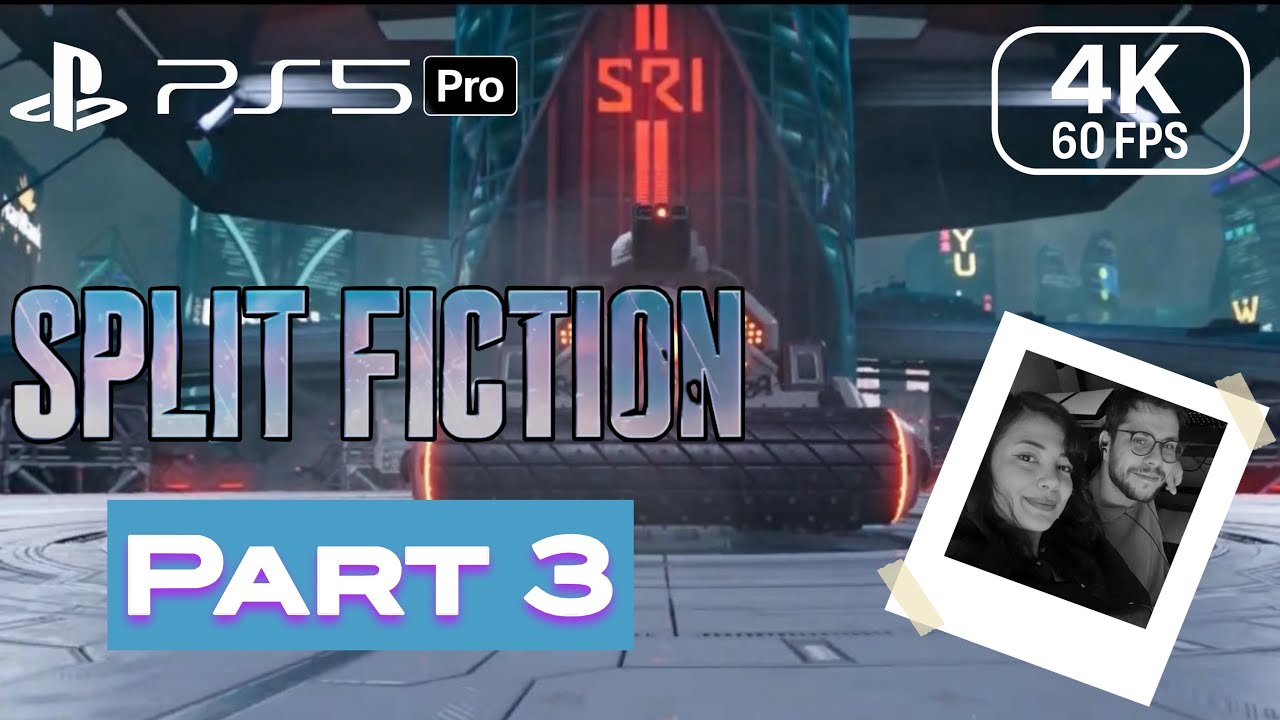 Split Fiction | Cyberpunk Temalı Şehir & Motorlu Kaçış | Tank Bossu [ 4K - 60 FPS ] PS5 PRO