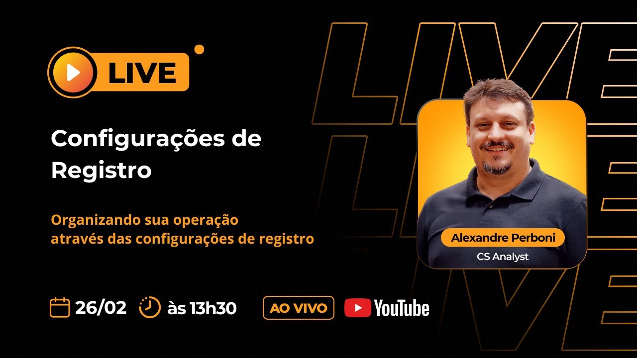 Configurações de Registros