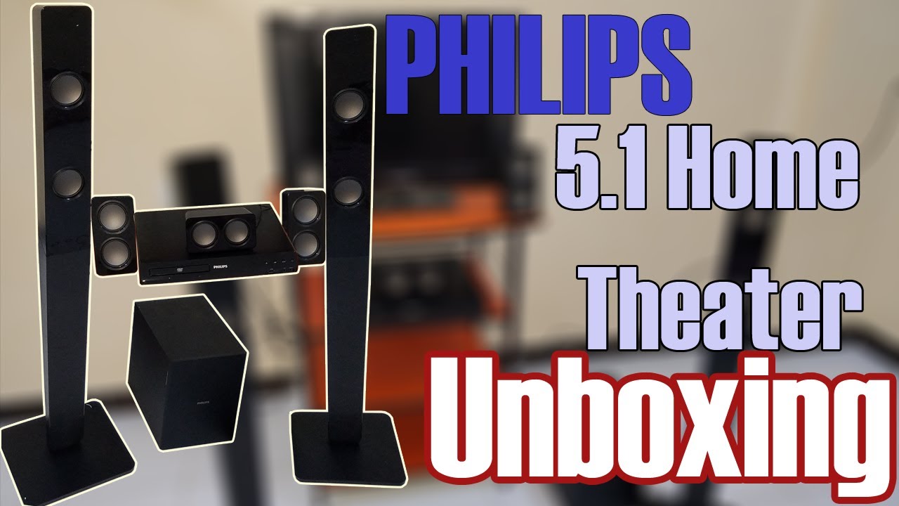 Philips 5.1 Home Theater Unboxing