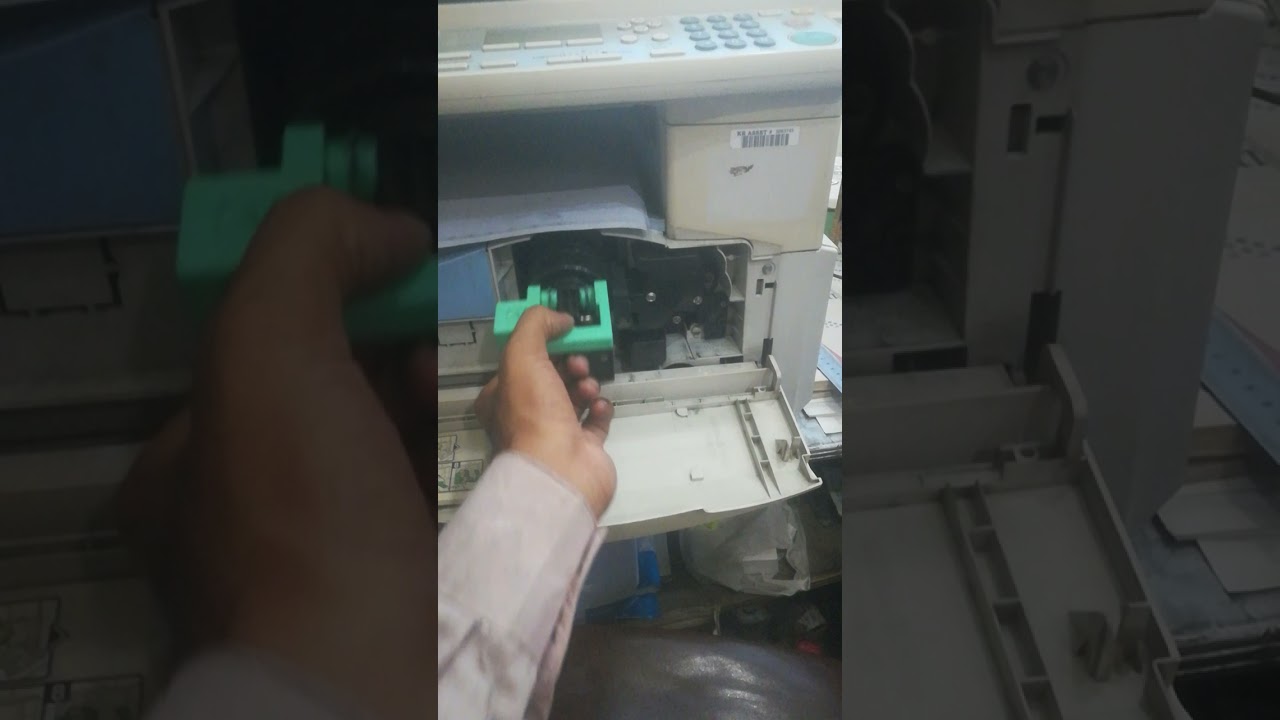 Ricoh Aficio mo 201 spf tonner opening