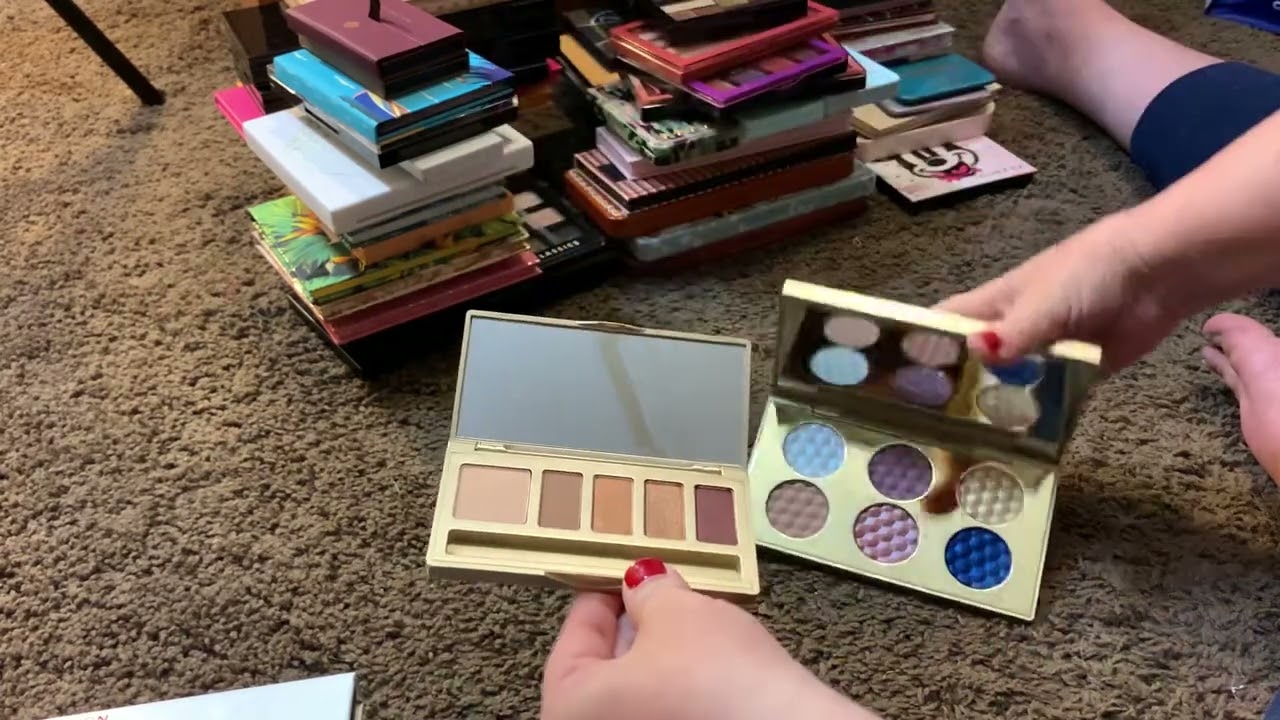 Decluttering Eyeshadow Palettes 2023 Part 1