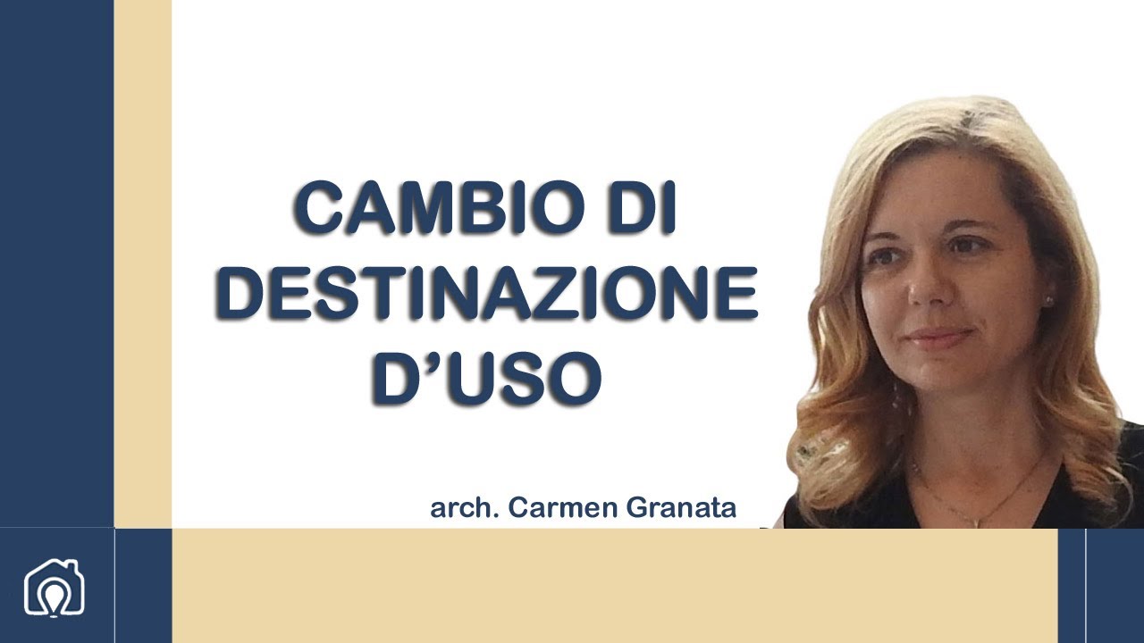 Cambio di destinazione d'uso