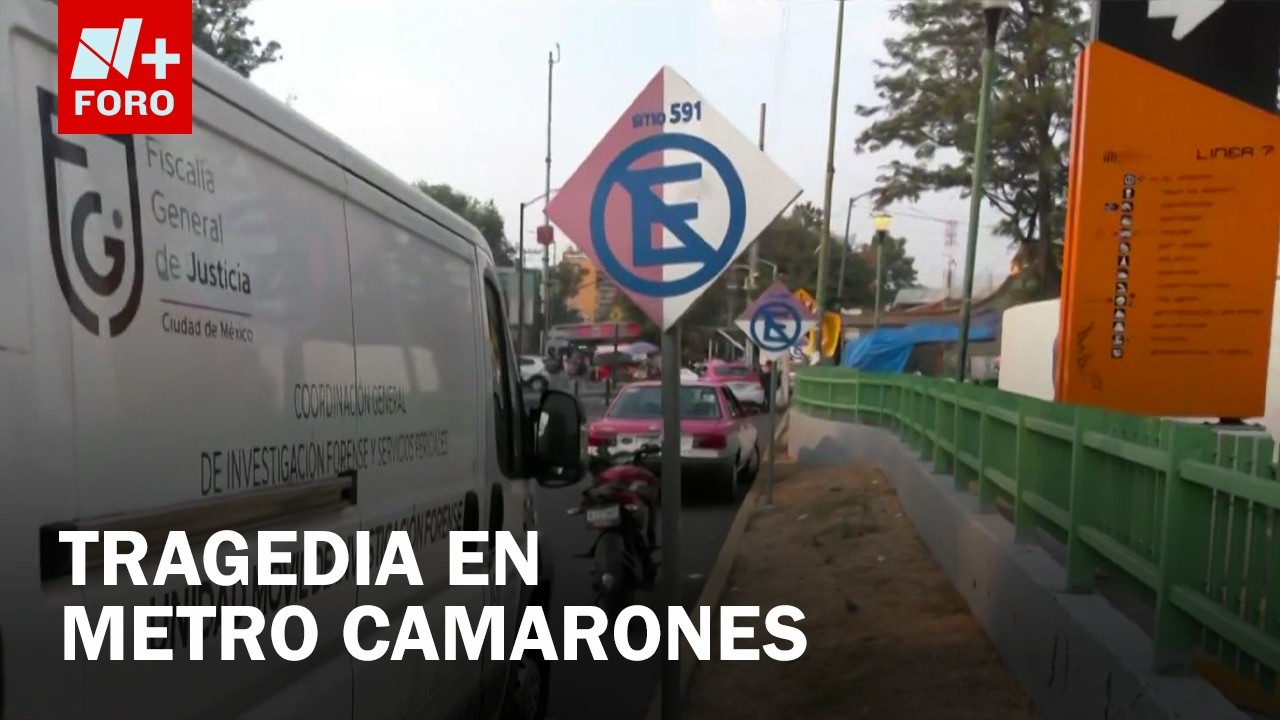 Hombre muere tras explotar su celular y caer por las escaleras de la Línea 7 del Metro CDMX