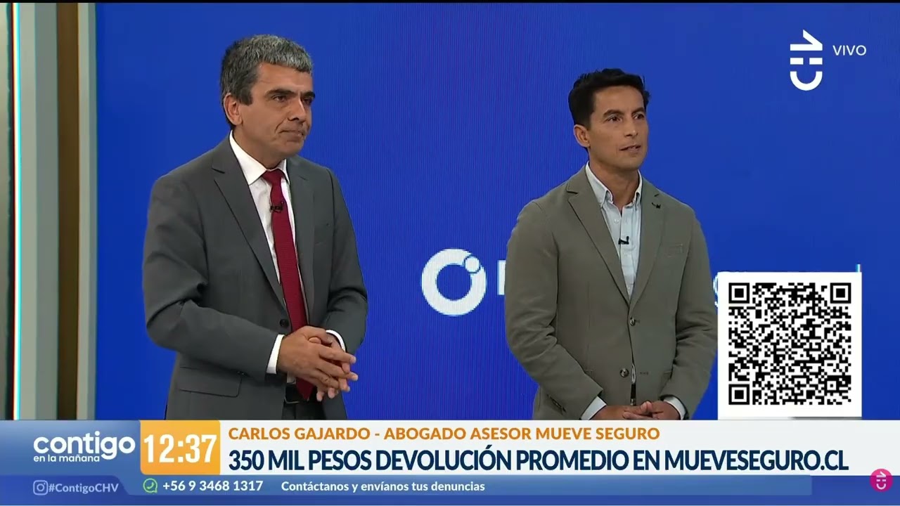 📺 Mueve Seguro en CHV: Así ayudamos a recuperar dinero
