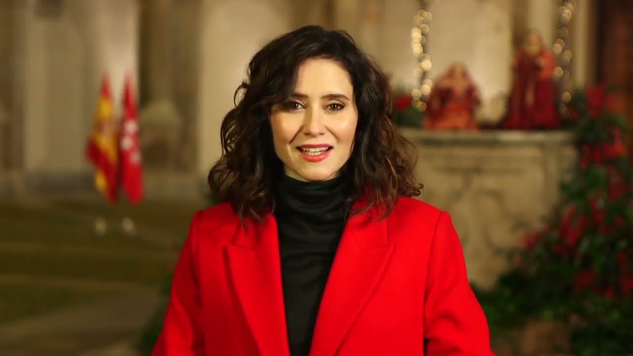 Mensaje de Fin de Año de Isabel Díaz Ayuso, presidenta de la Comunidad de Madrid