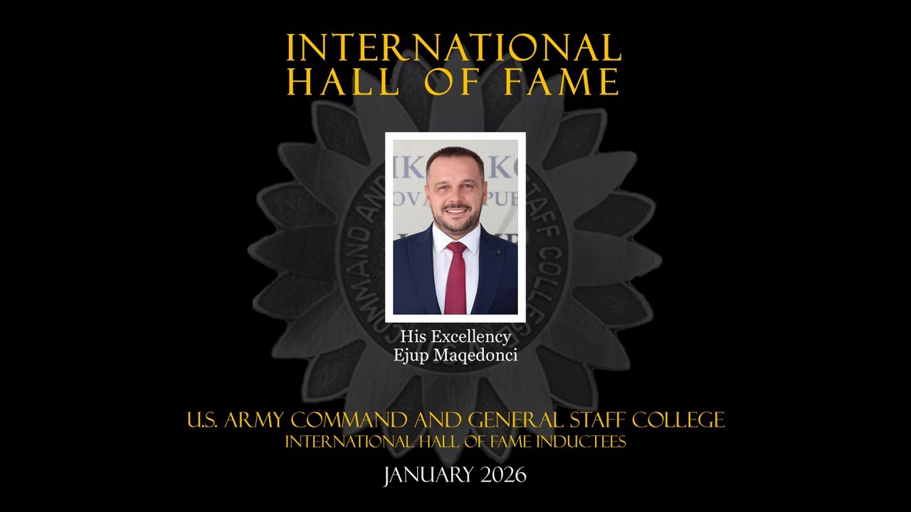 CGSC International Hall of Fame Induction Ceremony January 2026