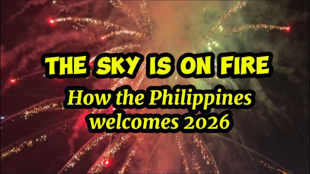 HOW FILIPINOS WELCOME 2026 #newyear #2026  #philippines 